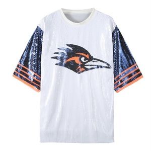 UTSA GAMEDAY Sparkly Sequin Tunic Dress